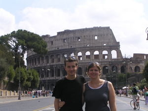 Us at the Colosseum