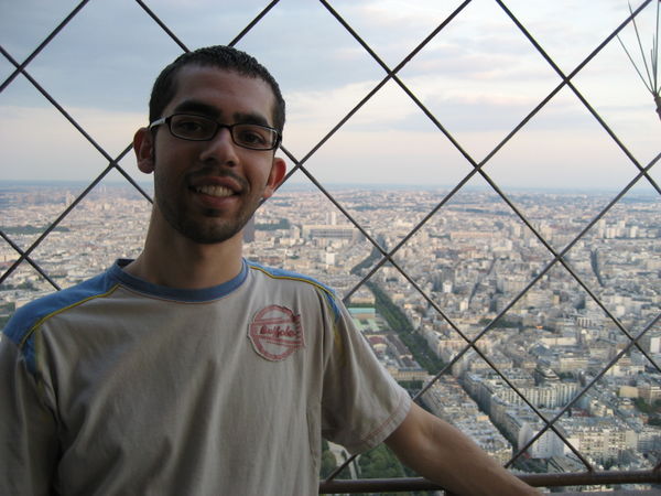 top of eiffel tower