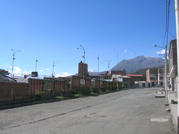 Speelveld voor de jongeren van Huaraz