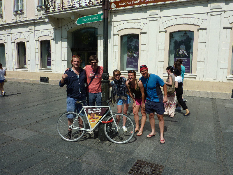 Bicycle tour in Belgrade