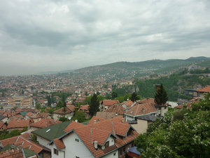 A view of Sarajevo