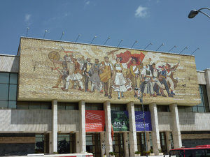 National museum in Tirana