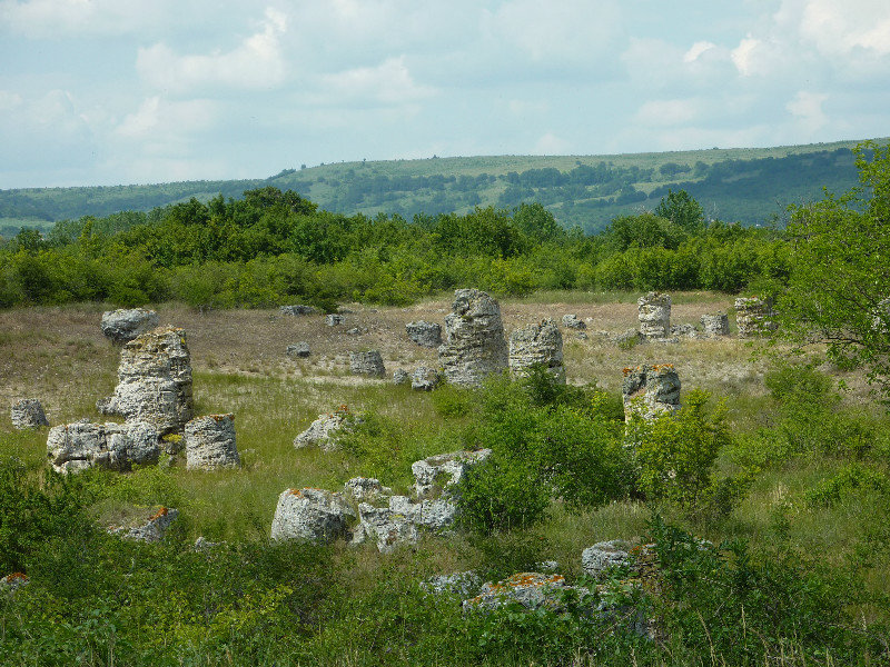 Stone historic park