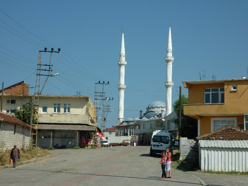 One of the Turkish villages I cycled through