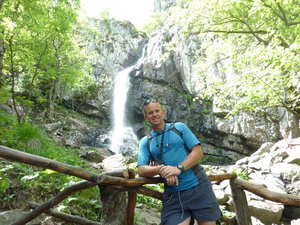 Vitosha Mountain waterfall