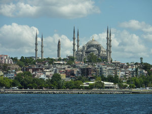 View of Istanbul from the Ferry