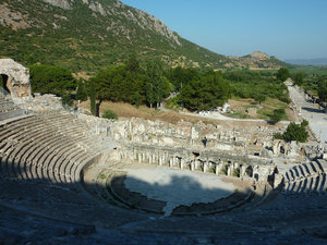 The large amphitheatre at Ephesus
