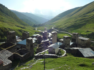 The village of Ushguli
