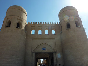 Main entrance to the Fortress at Khiva