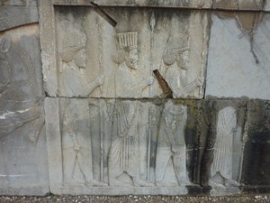 Visiting the ancient town of Persepolis