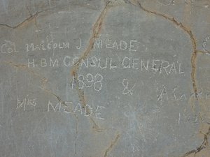 Ancient British Graffiti at Persepolis