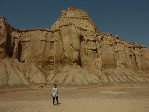 In the desert in Qeshm Island
