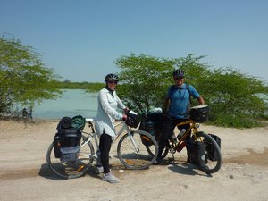 Cycling around Qeshm island