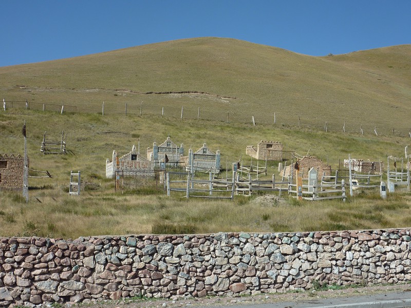 Kyrgyz cemetery