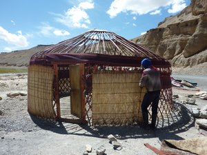Building a Yurt