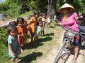Noushin and the village children