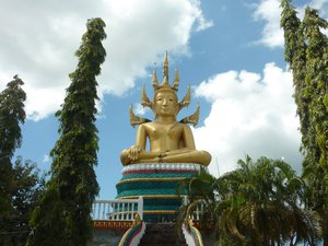 Temple at Don Khong island
