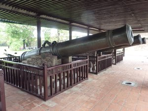 At the citadel in Hue
