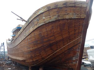 Vietnamese Boat construction