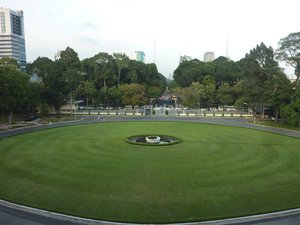 The view from the top of the Reunification Palace