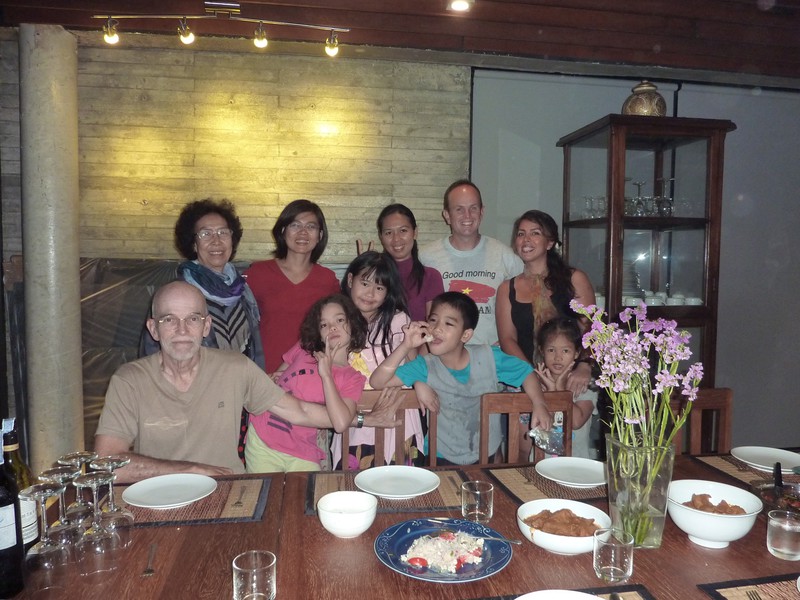 Staying with our Thai American hosts