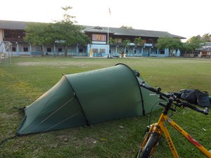 Overnight camping in school grounds 