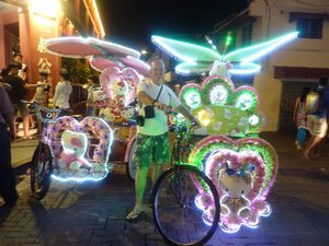 Cycle Rickshaws in Malacca