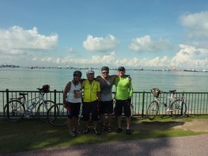 Bike ride of Singapore