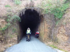 Cycling along the Twin Coast Cycle Track