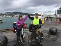 Arriving in Wellington after a total of 1997 KM in NZ