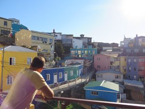 Colourful city of Valparaiso