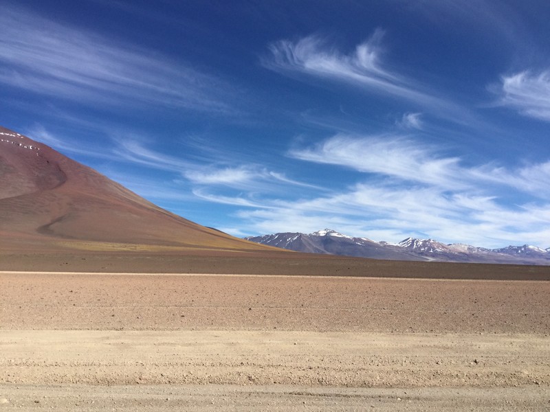 The altiplano of Bolivia