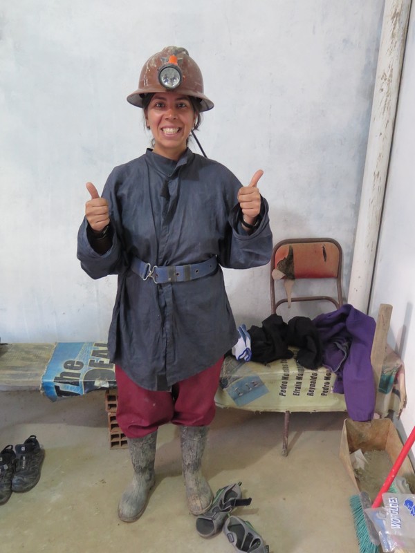 Noushin ready to explore Cerro rico
