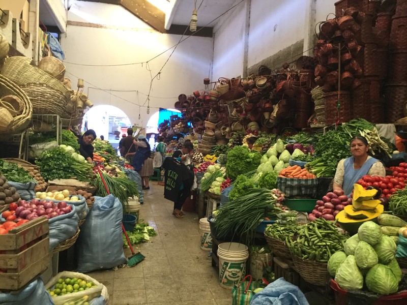 Heaps of fresh fruit available in the market