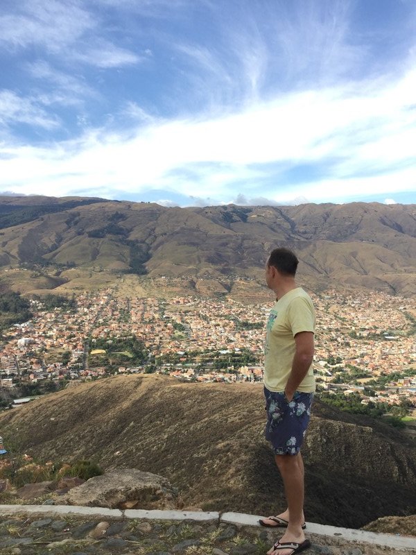 Overlooking Cochabamba