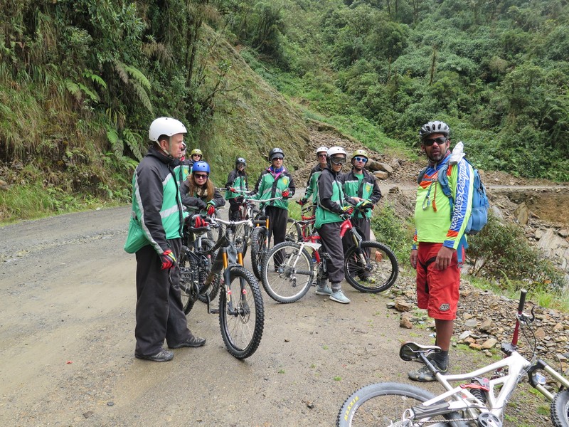 Receiving instructions from our Guide Gus