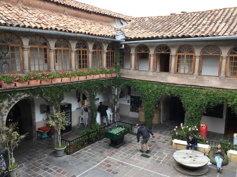 400 year old Pariwana Hostel in Cusco