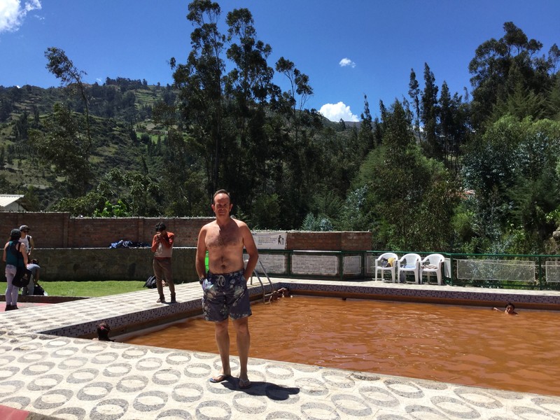 Going for a swim at the Monterrey thermal baths
