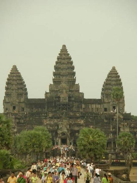 Angkor Wat--And  A Few Visitors