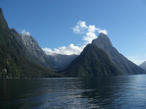 Our clear day on Milford Sound