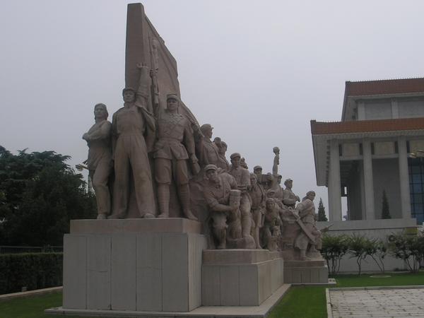 In front of Mao's Maosoleum. I couldnt take pictures inside.
