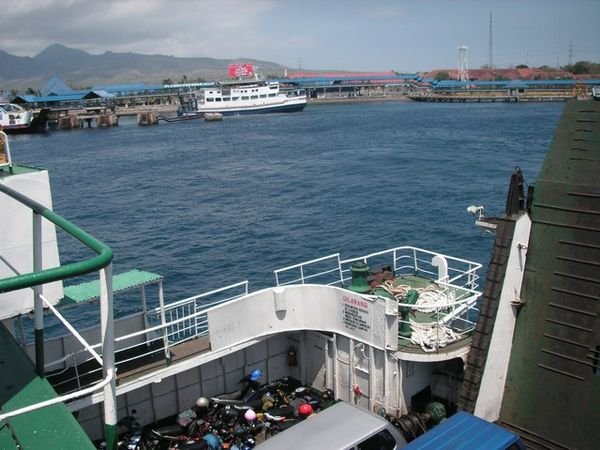 Ferry ride to Bali