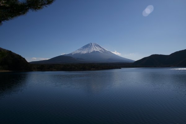 Fuji lake reflection