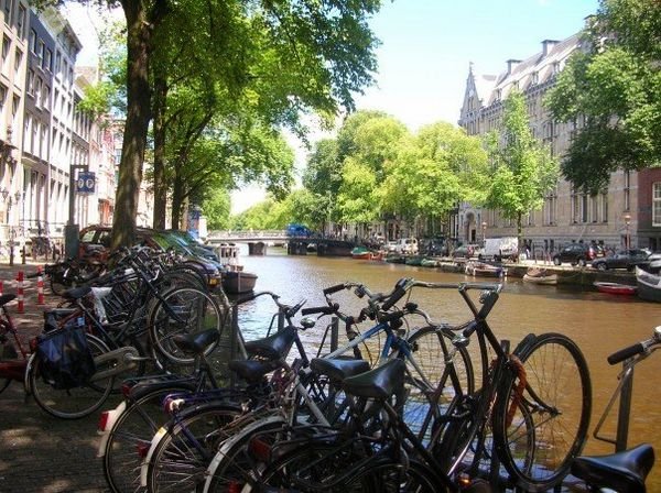 Bikes and canals...