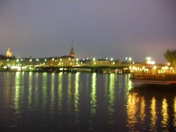 Stockholm at night