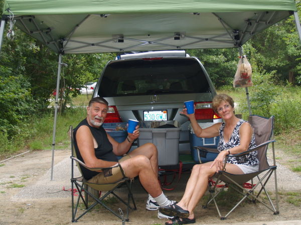 Camping in Indiana Dunes National Lakeshore