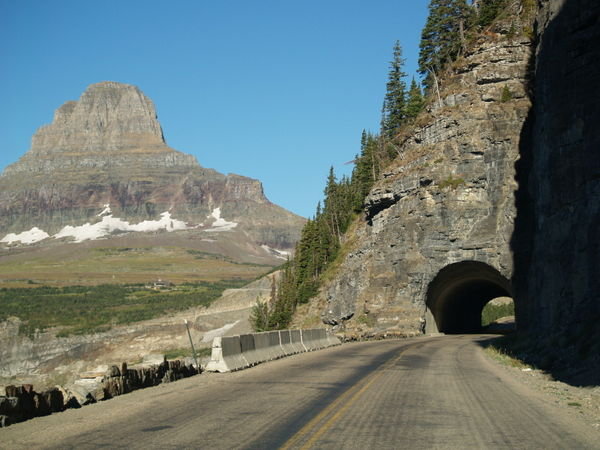 West Tunnel on Going-to-the-Sun Road