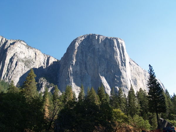 The Mighty El Capitan really stands out in the valley
