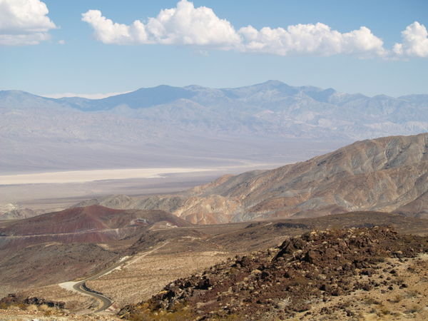 False bottom of Death Valley