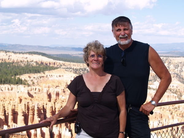 Carolyn and Dave at Bryce Canyon